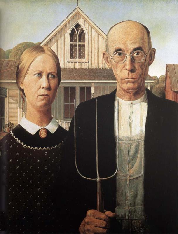 Grant Wood America-s Gothic